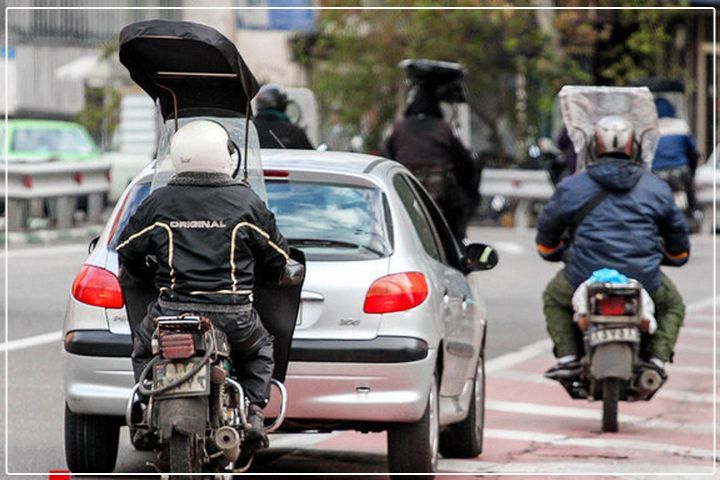 بیش از 70 درصد موتورسیكلت‌هایی كه در سطح شهر تهران تردد دارند كاربراتوری هستند+فایل صوتی
