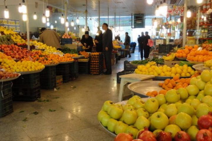 بازار میوه و سبزیجات وتورم میوه و خشكبار از ابتدای سال