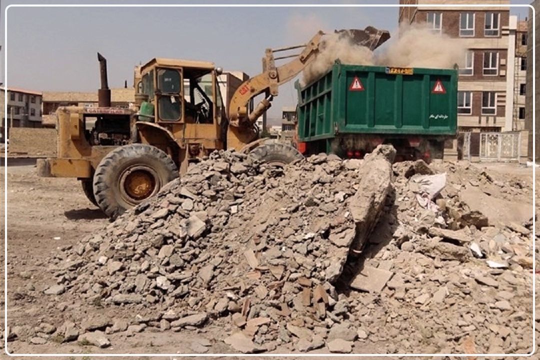  تخلف كامیون‌های حمل نخاله را به 1540 گزارش دهید
