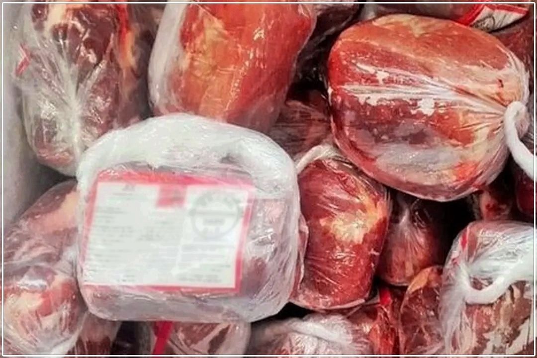 فروش گوشت گوسفندی منجمد درجه یك با نرخ ویژه در میادین تره بار تهران 