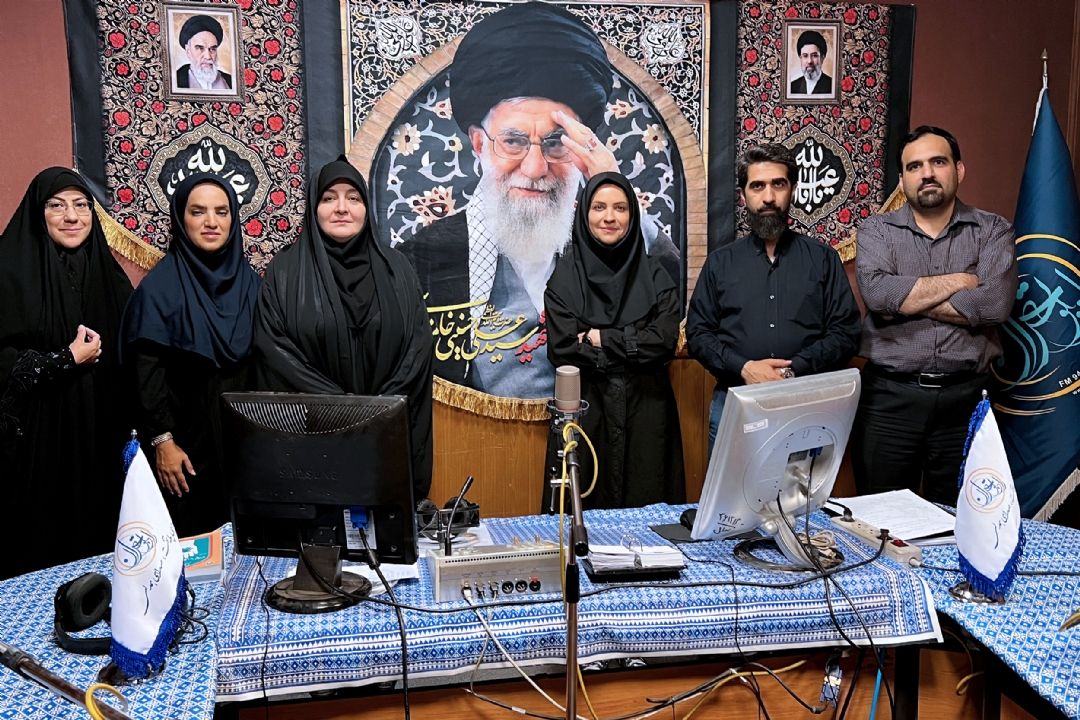 آماده سازی استودیو رادیو تهران