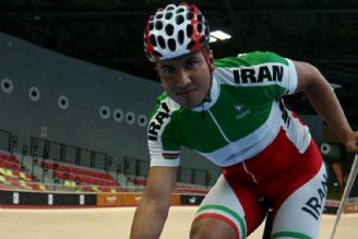 مراسم اهدای مدال برنز محمددانشور ملی پوش دوچرخه سواری قهرمانی آسیا مالزی