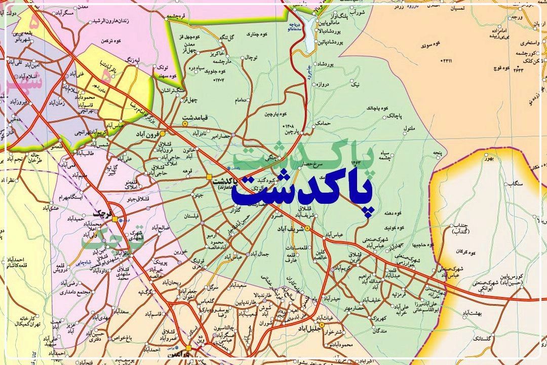 كلنگ‌زنی پارك 40 هكتاری و كمربندی جنوبی پاكدشت در هفته دولت