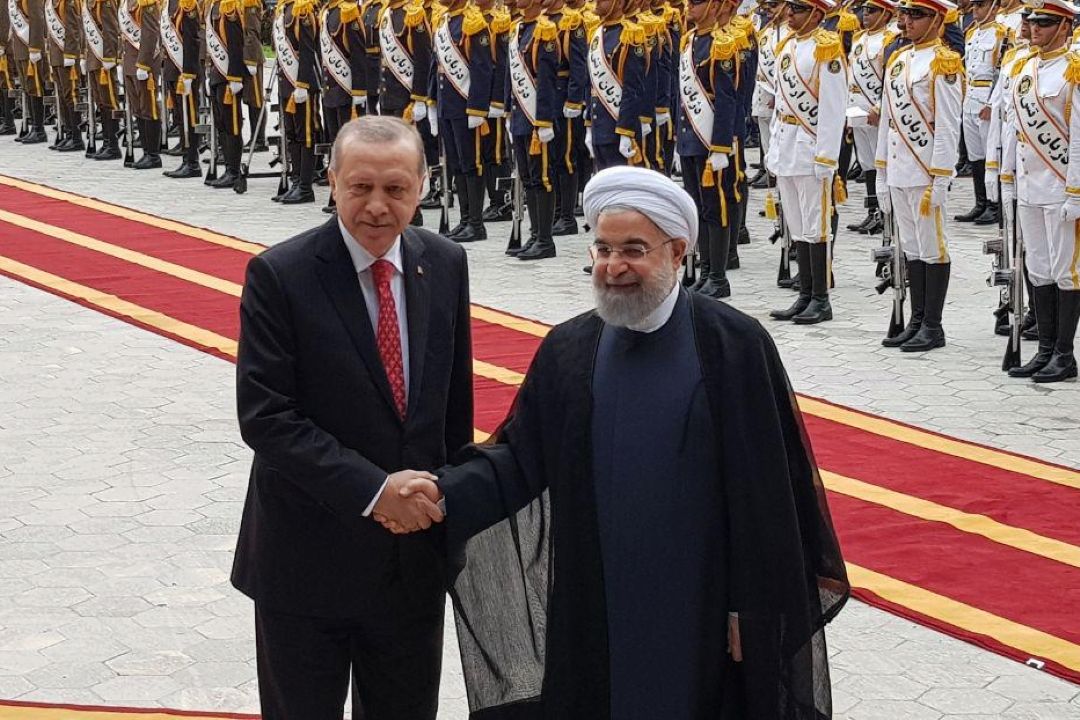 استقبال رسمی آقای روحانی از رئیس جمهور تركیه
