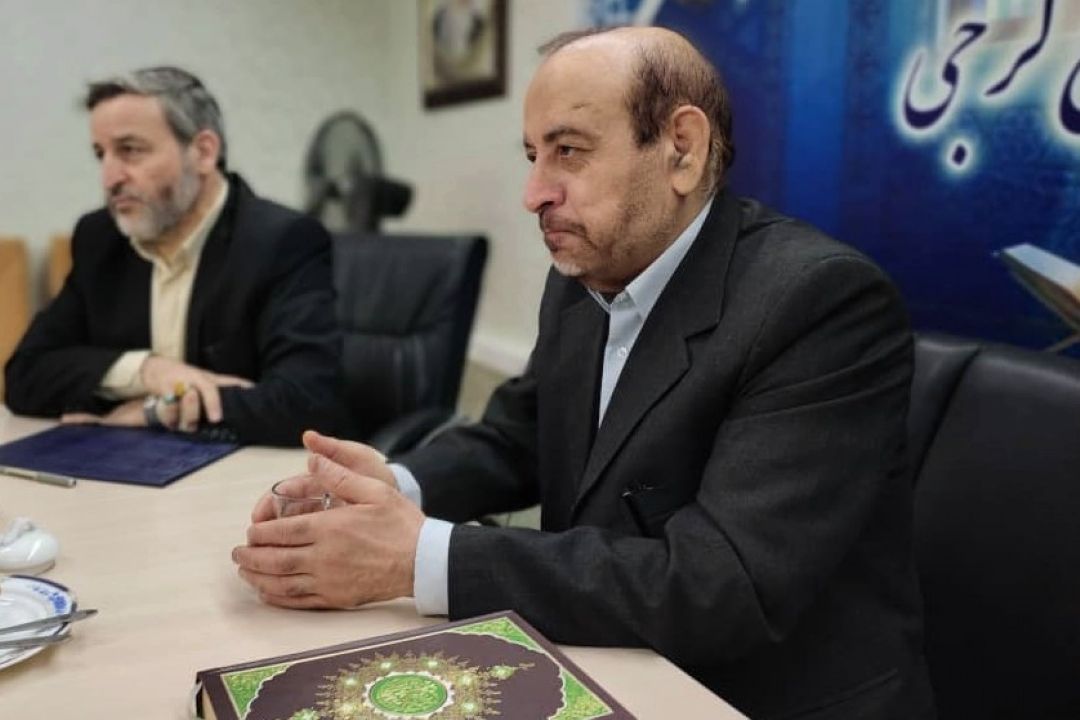 تجلیل از قاری بین المللی قرآن كریم، استاد علی سیاح گرجی