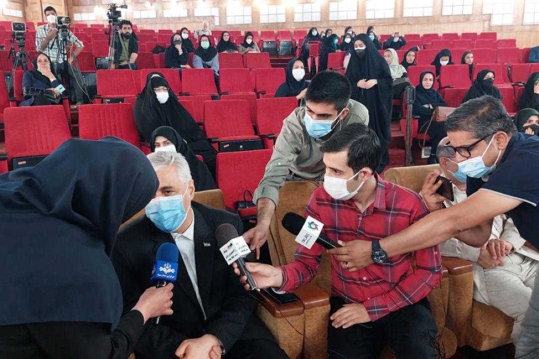 مصاحبه‌های نمایندگان دولت و مسئولان رادیو در مراسم افتتاح كانال صدای ورزش بانوان 