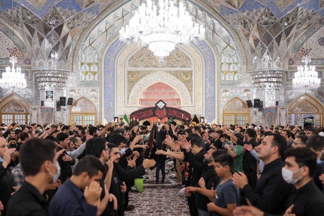 مشهد الرضا؛ سوگوار تاسوعا و عاشورای حسینی