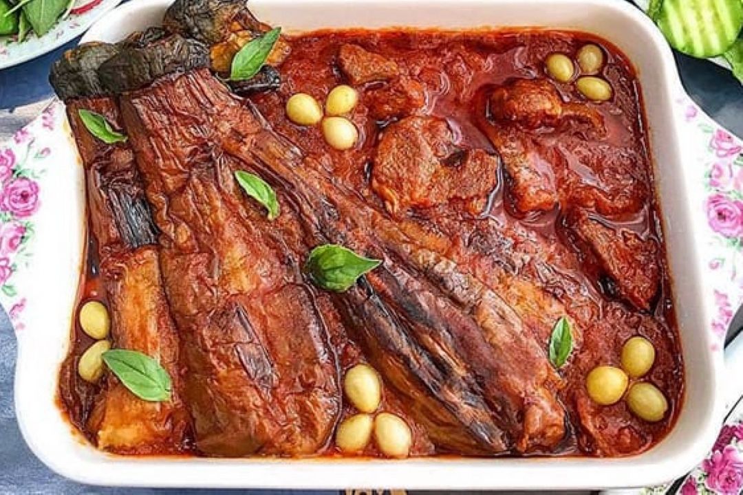 دستور پختی متفاوت برای غوره بادمجان