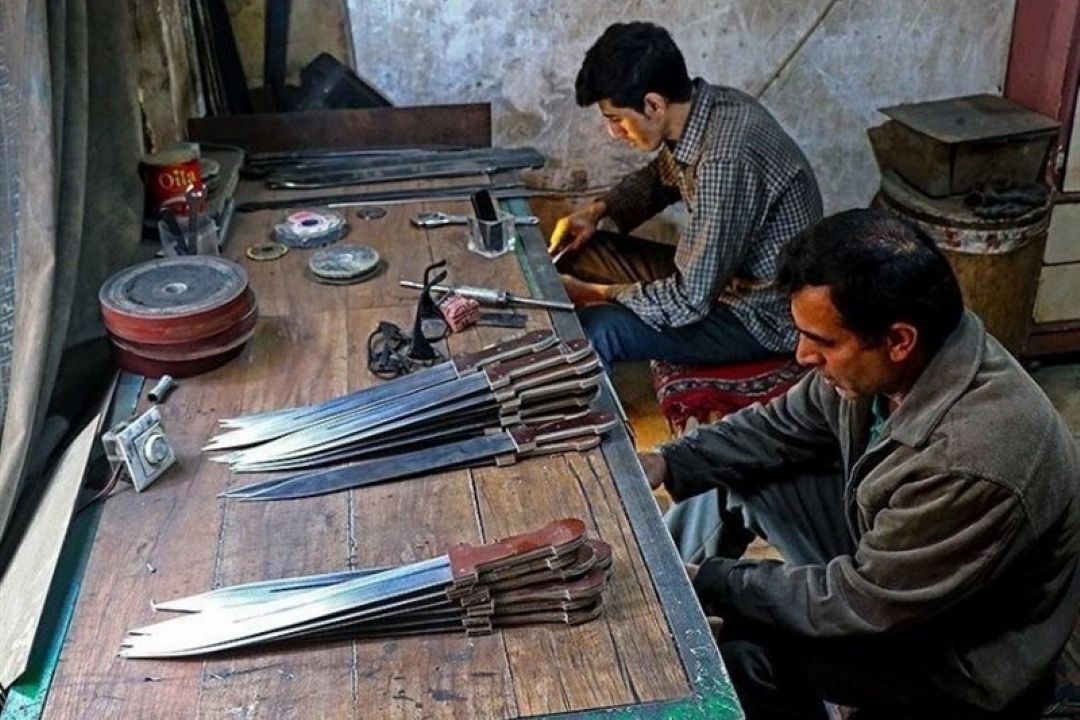 تولید چاقوی با كیفیت در زنجان و واردات انبوه  به كشور!!!!