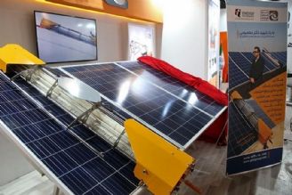 رونمایی از ربات شستشوی پنل خورشیدی در نمایشگاه «ایران ساخت» 