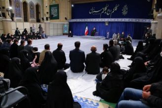 دیدار جمعی از خانواده شهدای حادثه تروریستی شیراز با رهبر انقلاب