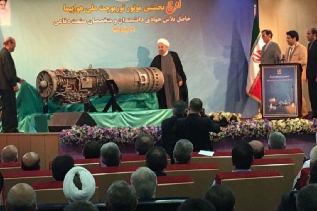 رونمایی از نخستین موتور توربوجت ملی هواپیما 