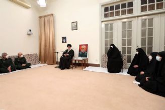 دیدار خانواده و اعضای ستاد بزرگداشت سردار سلیمانی با رهبر انقلاب حضرت آیت‌الله خامنه‌ای 