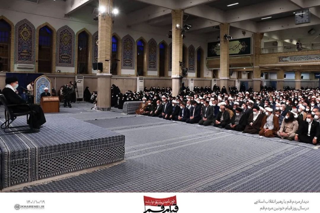 نمایه متنی سخنان رهبر انقلاب در دیدار جمعی از مردم قم