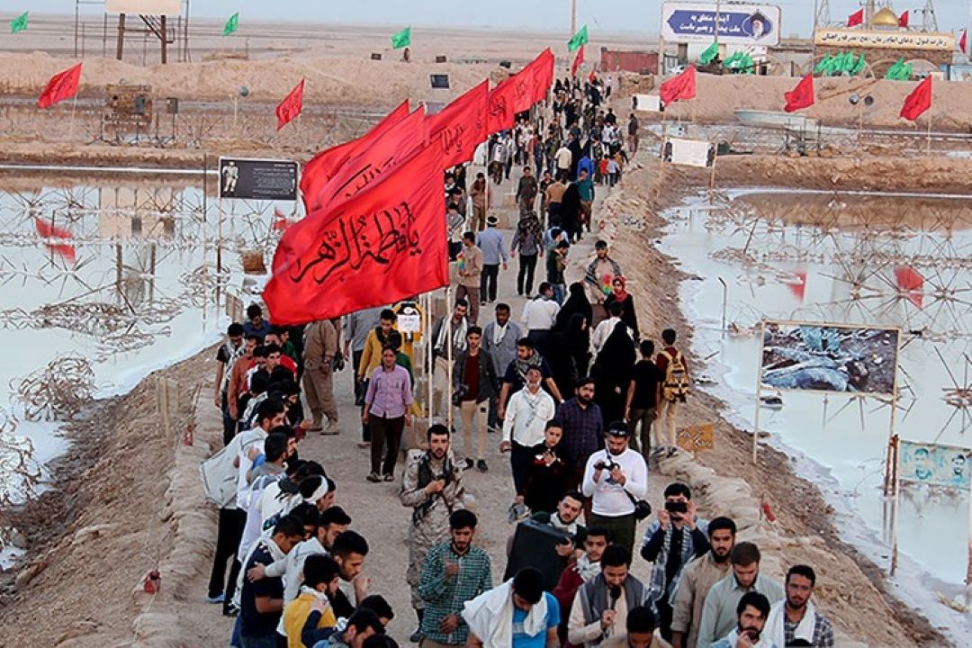 حضور چشمگیر دانشجویان در راهیان نور