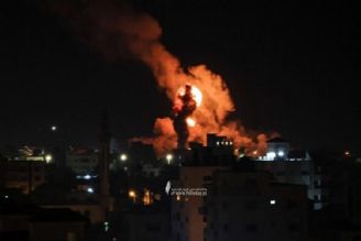 رژیم صهیونیستی از هوا و زمین غزه را هدف قرار داد