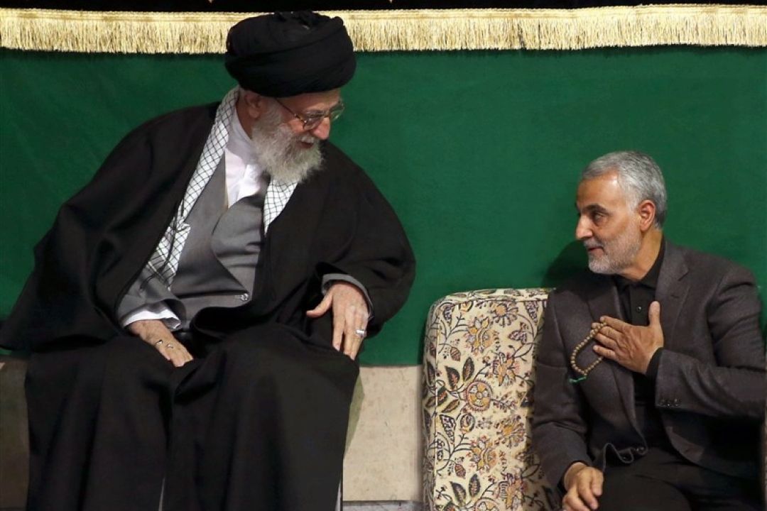 امام خامنه‌ای درگذشت پدر سردار حاج قاسم سلیمانی را تسلیت گفتند