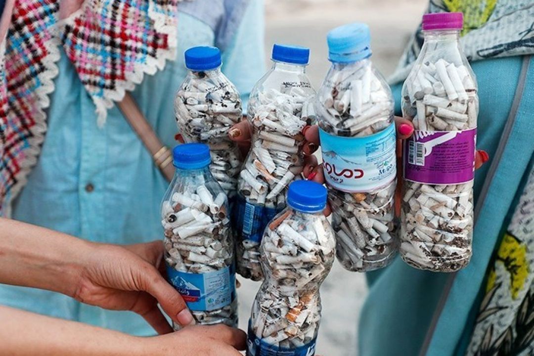 پاكسازی سواحل جزیره كیش