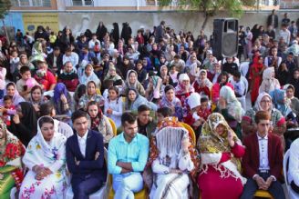 جشن ازدواج آسان 14 زوج تركمن در تهران