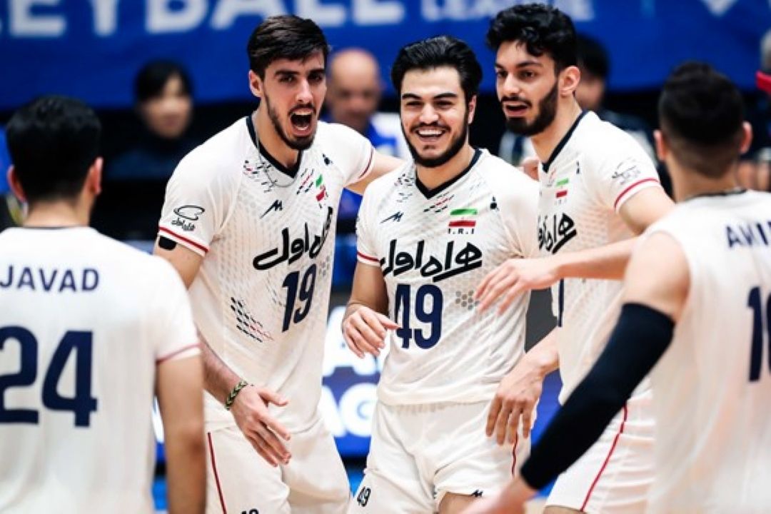 صعود یك‌ پله‌ای والیبال ایران