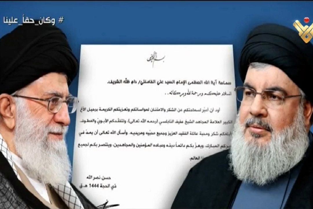 پیام قدردانی سید حسن نصرالله از رهبر انقلاب اسلامی ایران