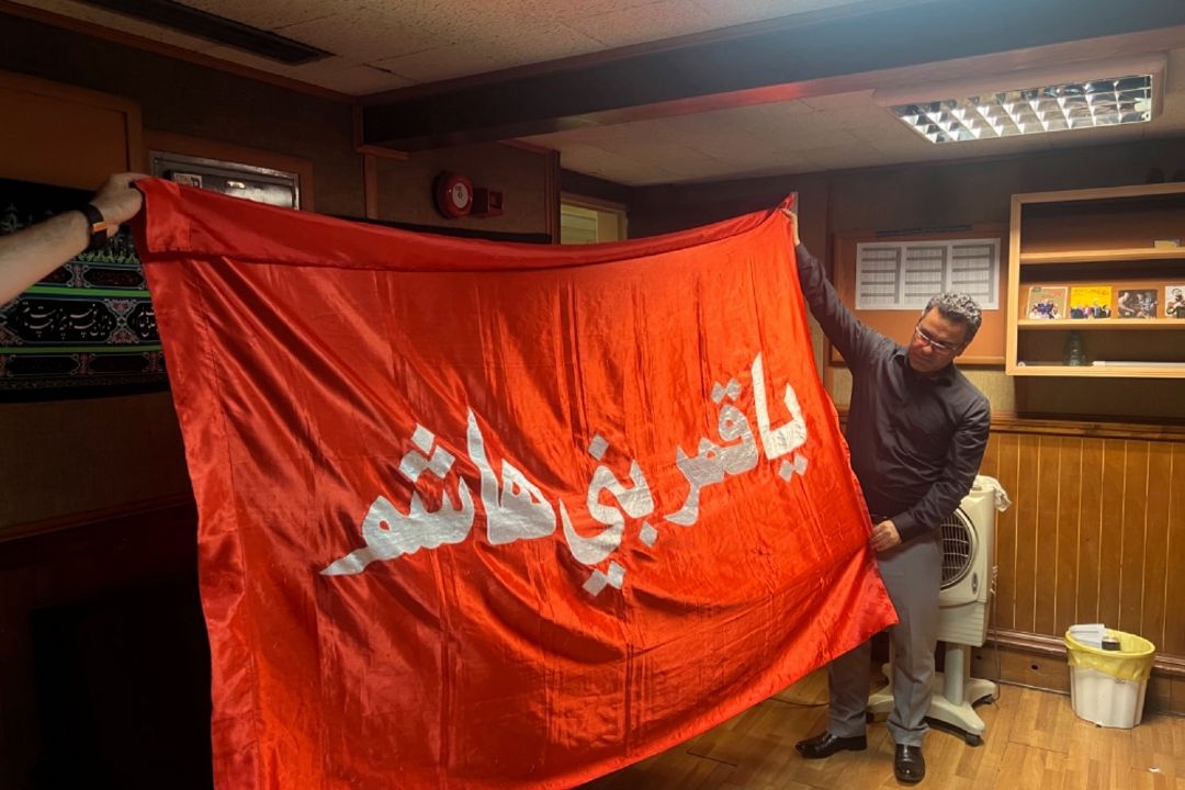 «تاسوی سوگ» در جوار پرچم قمربنی هاشم راهی آنتن شد
