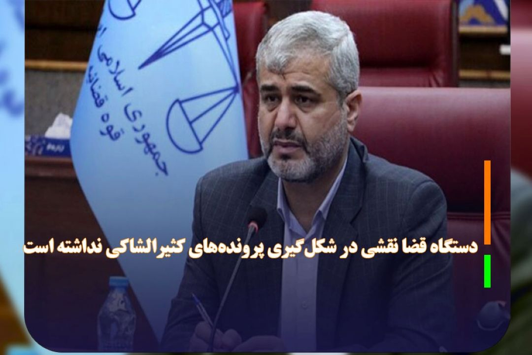دستگاه قضا نقشی در شكل‌گیری پرونده‌های كثیرالشاكی نداشته است