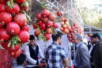 جشنواره انار ساوه به مدت پنج روز در مسجد جامع شهر برپاست 