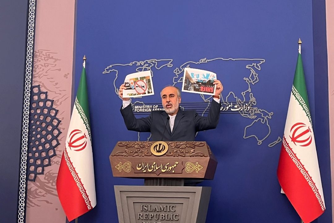 واكنش كنعانی به ادعای ارسال پیام فرانسه به ایران