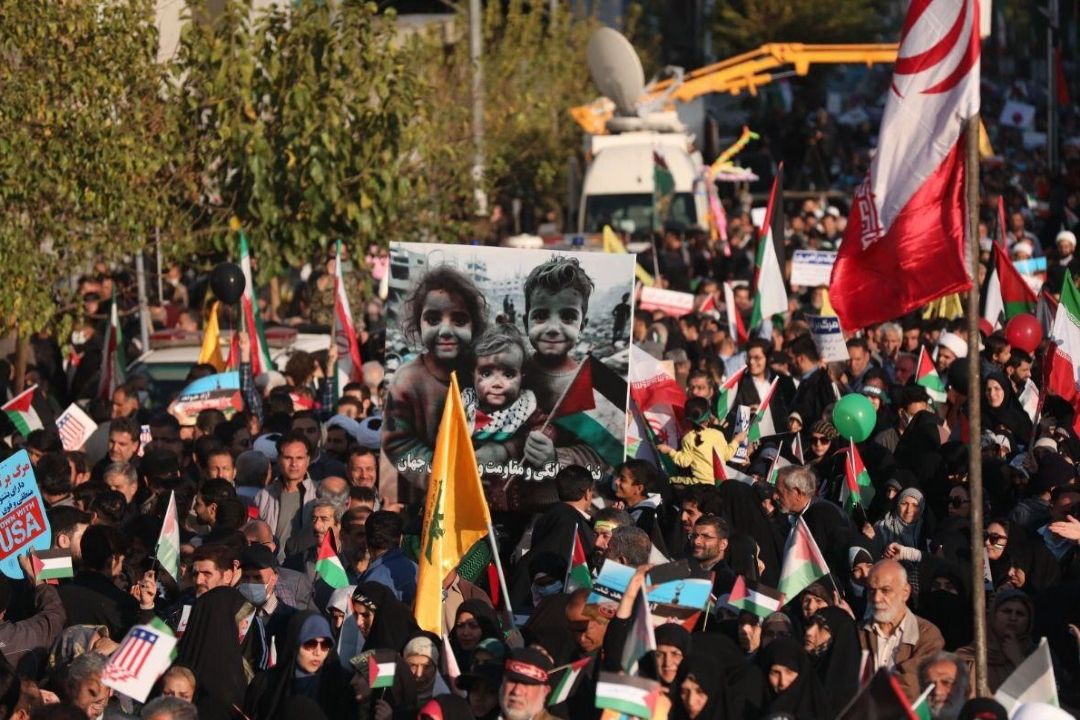 مردم ایران یكبار دیگر حضور خود را در كنار مظلومان فریاد زدند