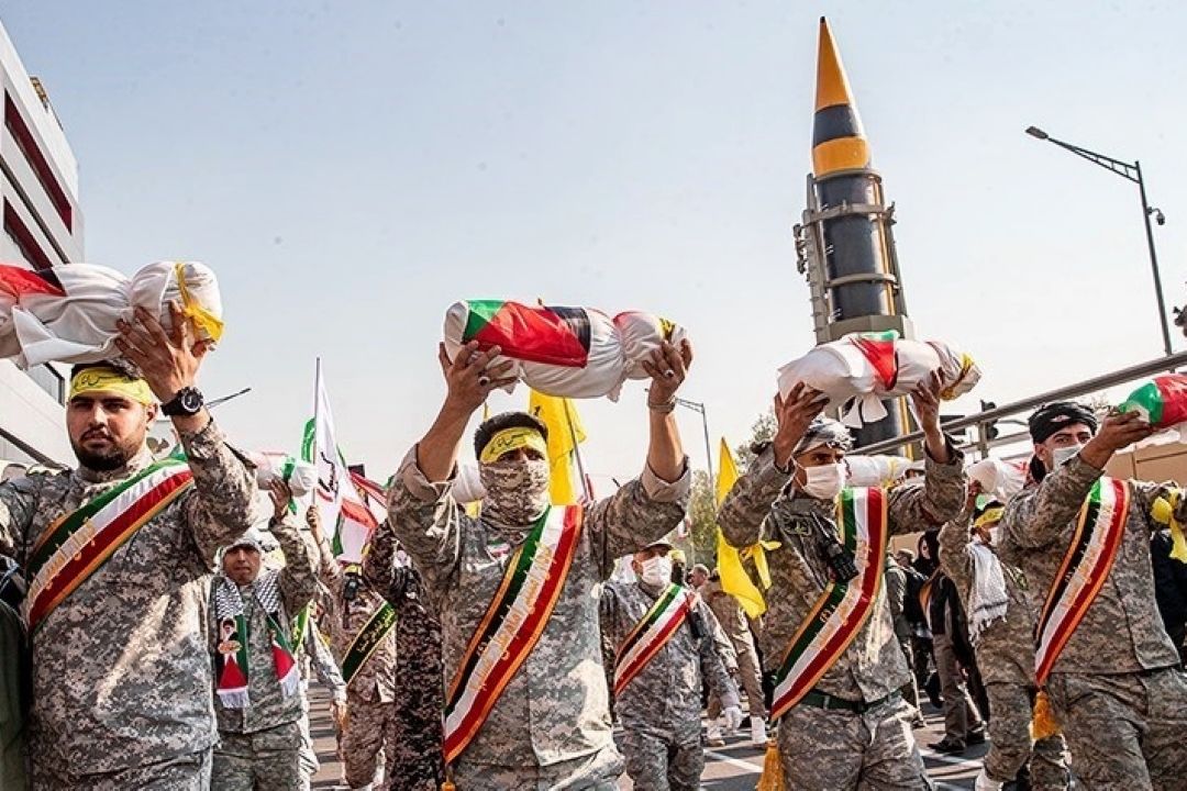 رزمایش الی بیت المقدس در تهران