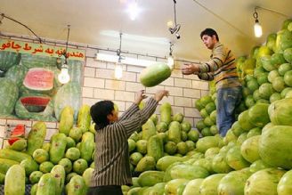 توزیع 120 هزار تن هندوانه در شب یلدا