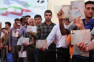 مردم با حضور پای صندوق‌های رأی حاضر به دفاع از جمهوری اسلامی ایران هستند