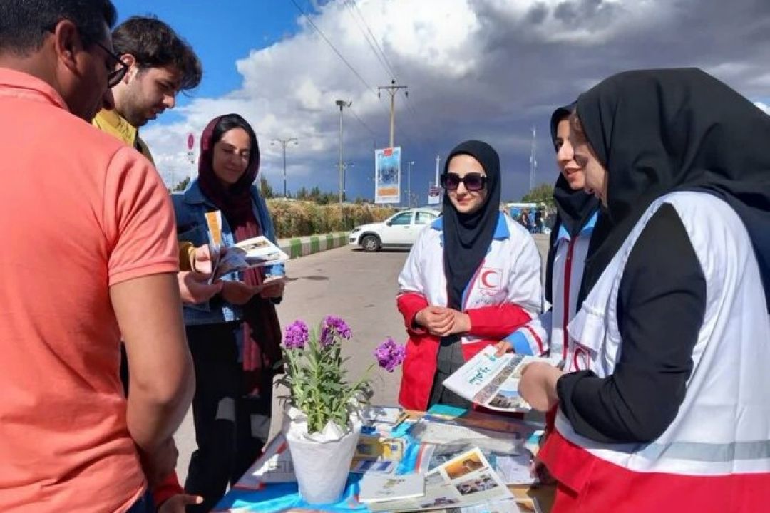 حضور 134 هزار داوطلب جمعیت هلال‌احمر در طرح نوروزی 1403