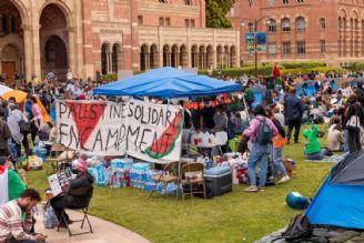 خیزش سراسری دانشگاه‌های آمریكا علیه صهیونیست‌ها