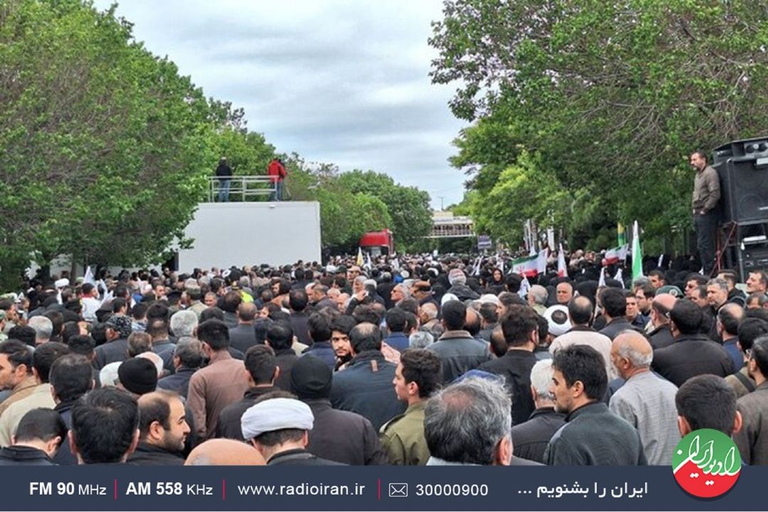 آسمان تبریز امروز بارانی است