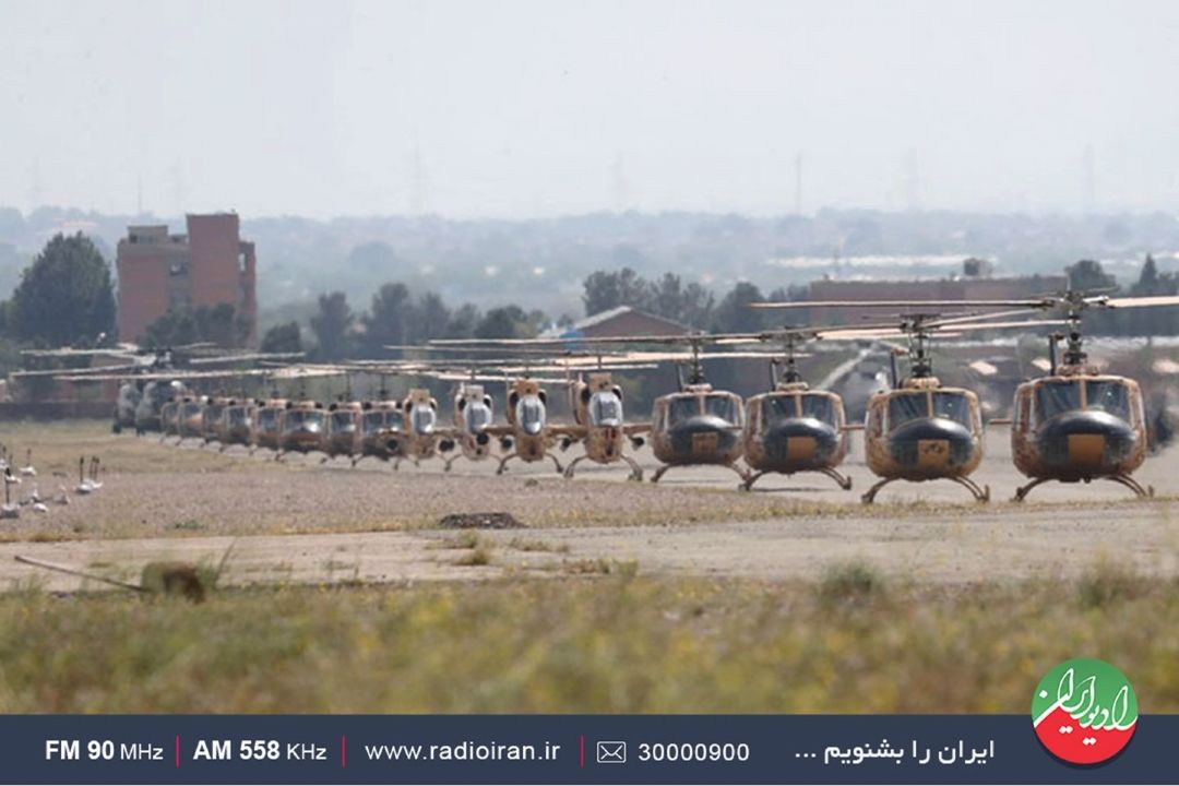 روایتی از رژه تاریخی بالگردهای هوانیروز در «پلاك هشت»