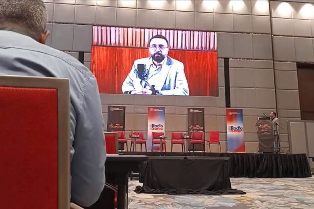 حضور مدیر رادیو نمایش در یك اجلاس بین المللی
