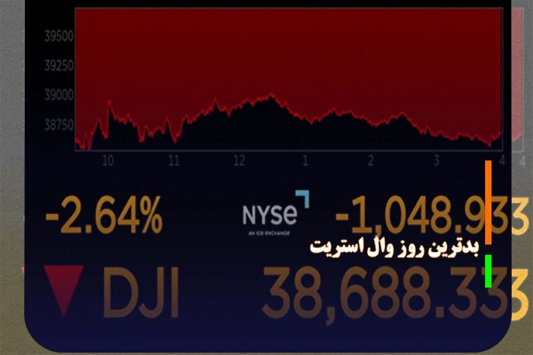 بدترین روز وال استریت
