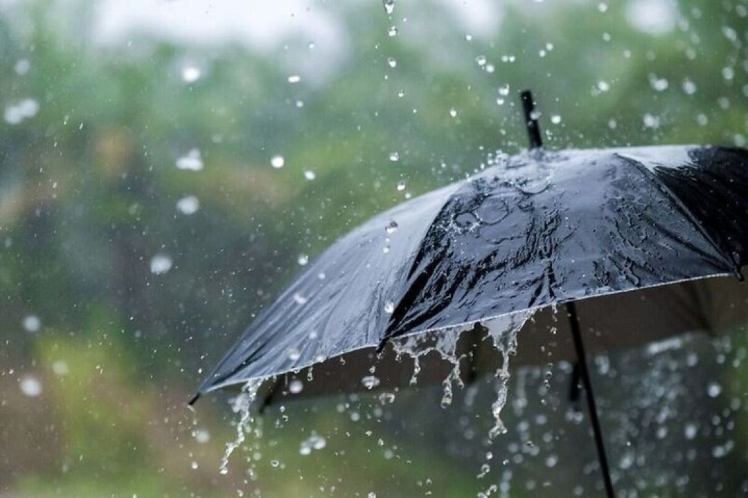 بارش باران در نیمه شمالی كشور 