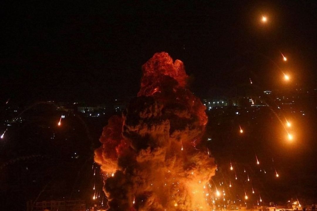 ضاحیه بیروت 14 بار هدف حمله صهیونیست‌ها قرار گرفت