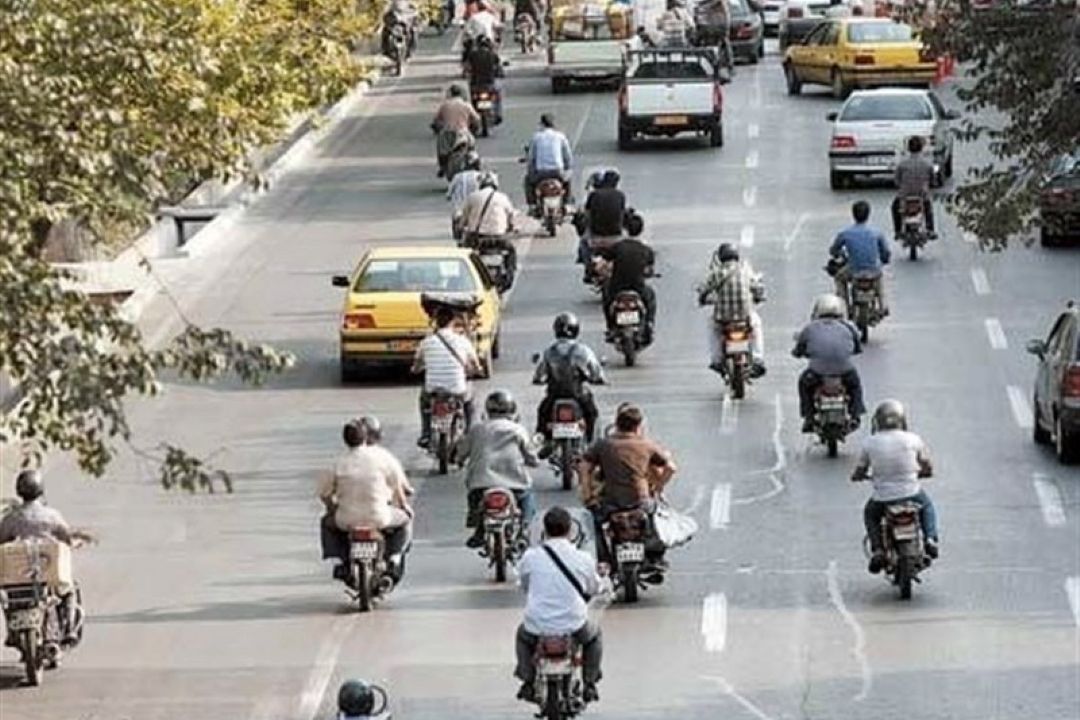  تهران در محاصره موتورسیكلت‌های بی‌قانون