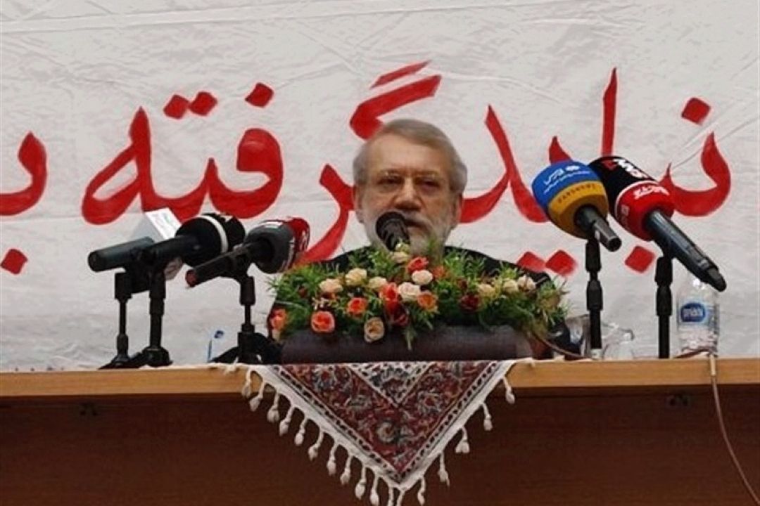 لاریجانی:نتیجه مذاكرات بستگی به عقلانیت طرف مقابل دارد