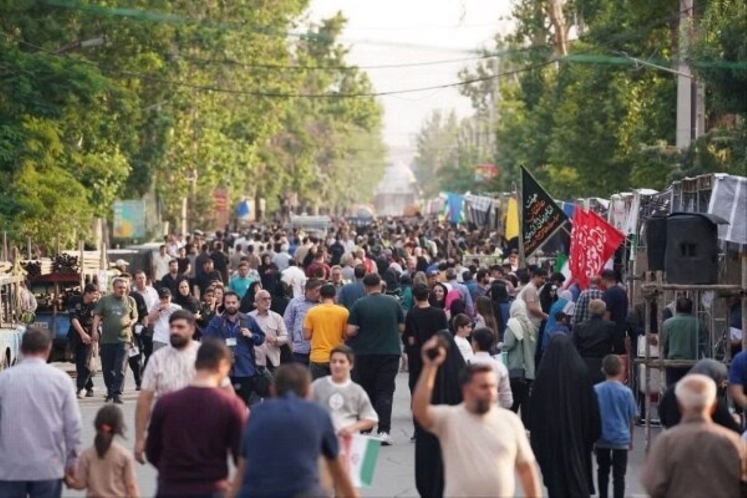 حضور 3 میلیون تهرانی در راهپیمایی كیلومتری غدیر