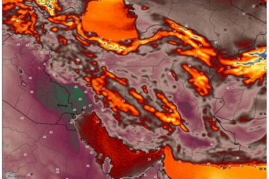 دمای هوا به 50 درجه می‌رسد؛ افزایش 2 درجه‌ای در اكثر نقاط كشور
