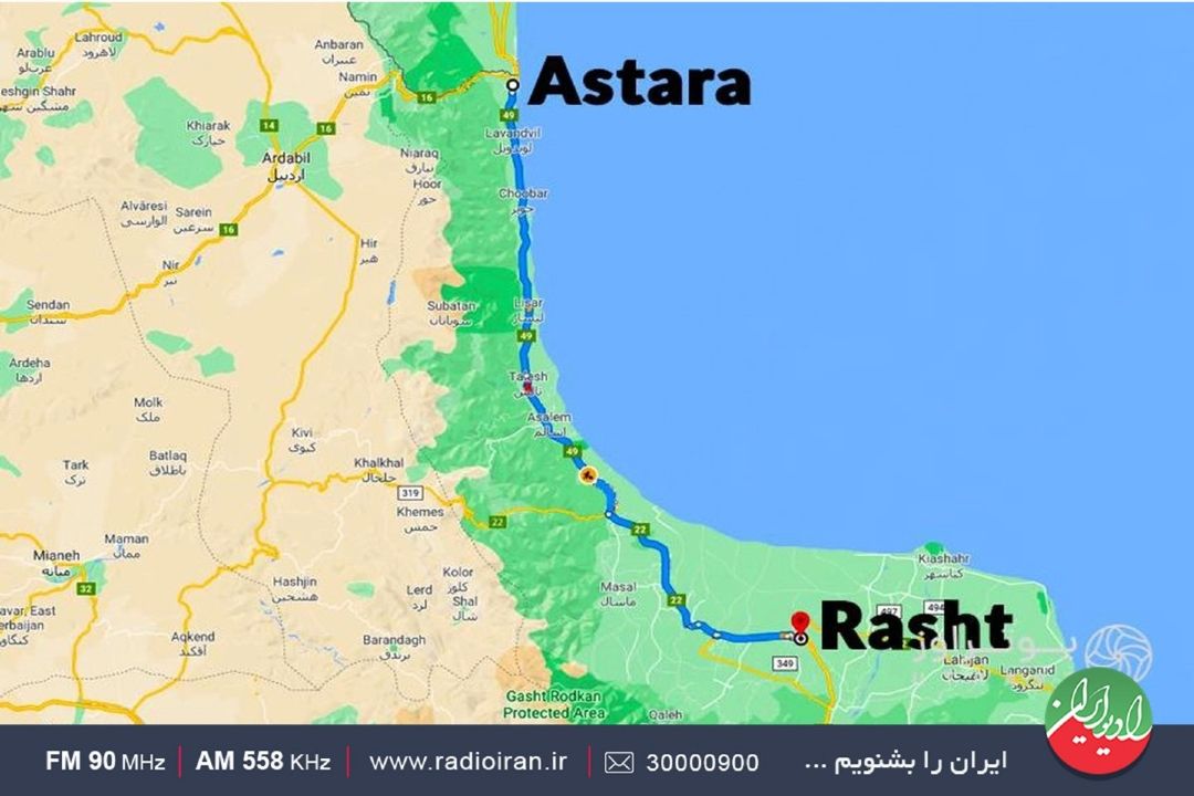 ریل‌گذاری خط رشت به آستارا انجام نشده است