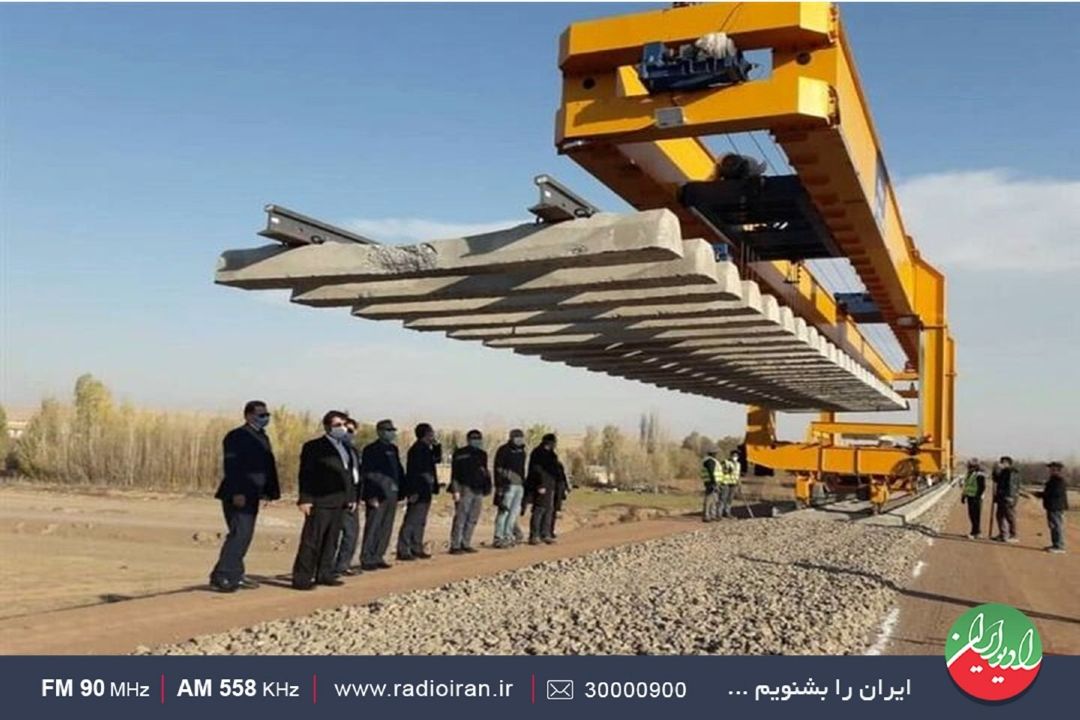 رشد 34درصدی زیرسازی راه‌آهن یونسی 