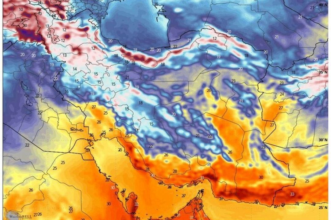 فعالیت موج بارش‌ها در كشور تا امروز؛ تشدید آلودگی هوا تا پایان هفته