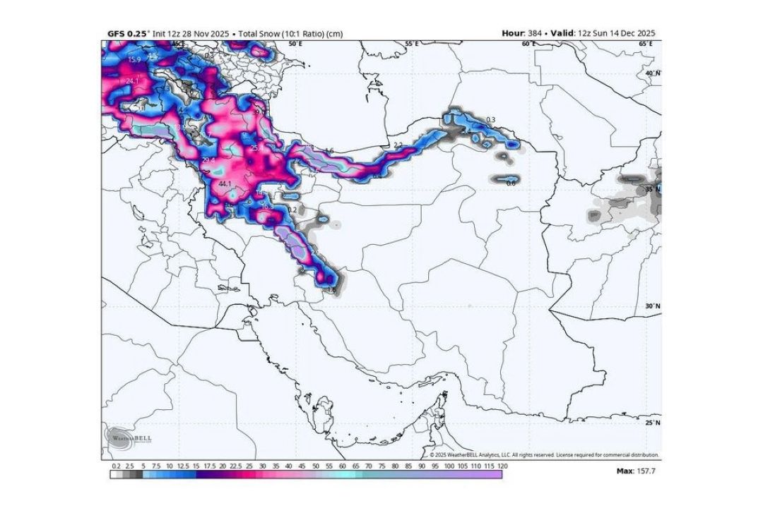 سامانه بارشی تازه در راه كشور؛ كاهش آلودگی و بارش‌های شدید در شمال