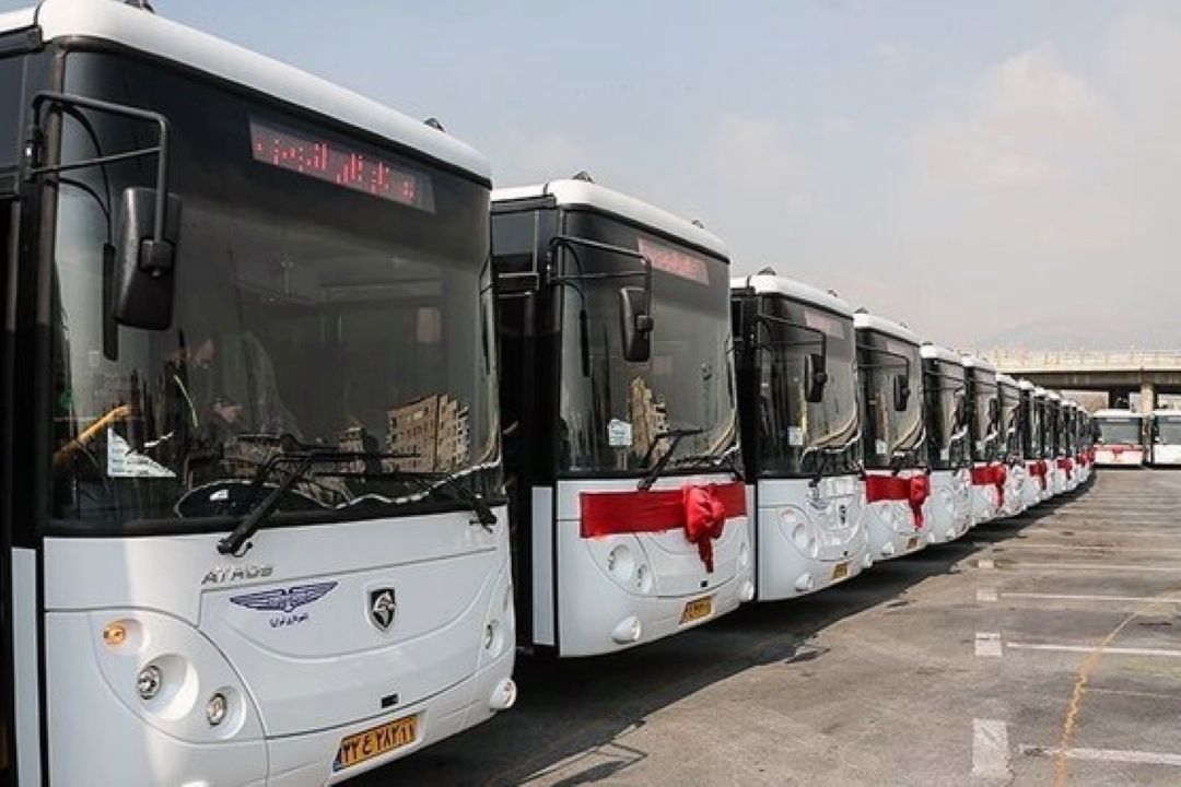 نوسازی ناوگان اتوبوس‌رانی تهران تا 3000 دستگاه